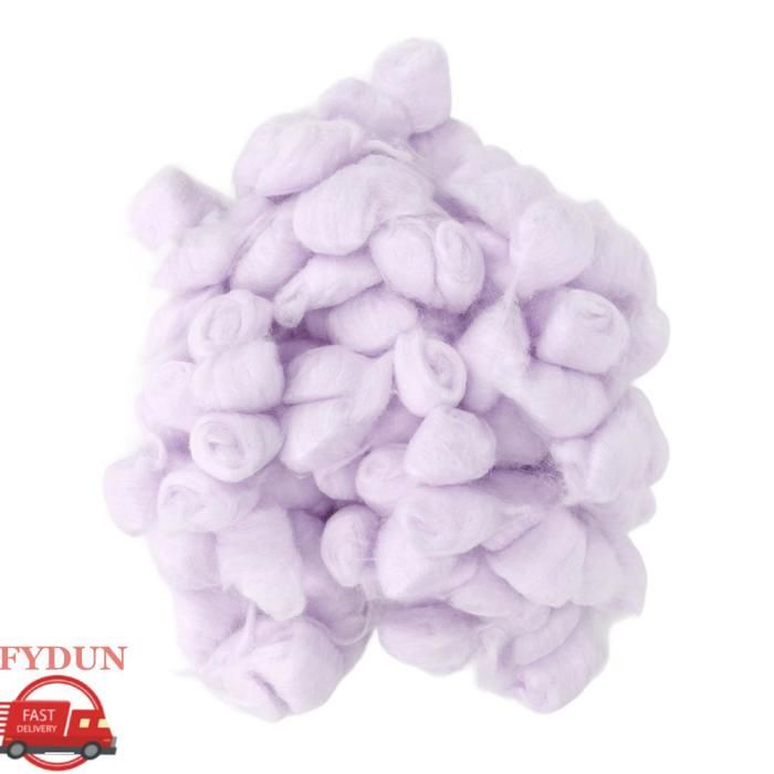 FYDUN Boule de coton de hamster Boule de coton pour Hamster literie dhiver chaude et douce pour petits animalerie cage Violet