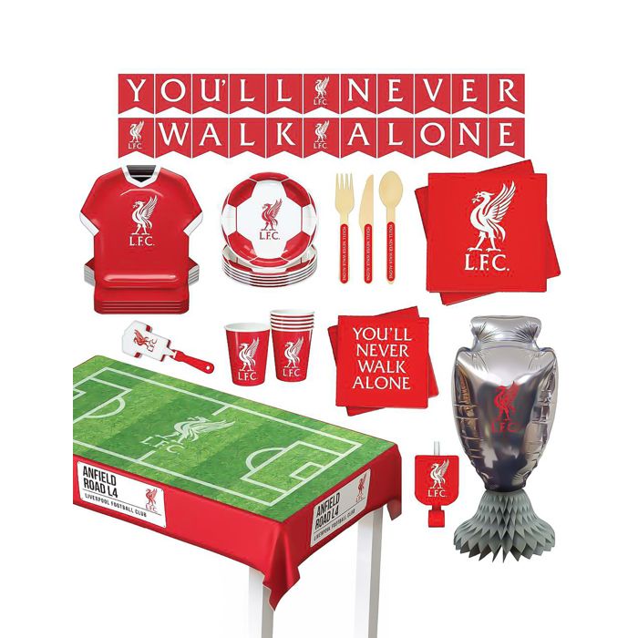 Kit anniversaire Liverpool Football Club 75 pièces