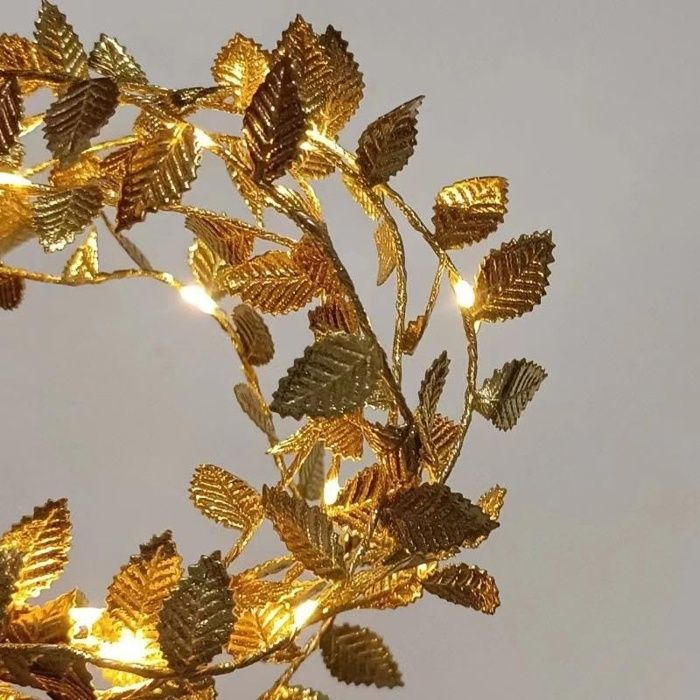 Guirlande Lumineuse LED Dorée 5m (196 8 pouces) pour Anniversaire Fête et Plante Artificielle à Vigne Guirlande Lumineuse LED Dorée 5m (196 8 pouces) pour Anniversaire Fête et Plante Artificielle à Vigne