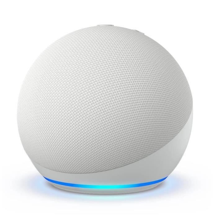 Assistant vocal - AMAZON - ECHO DOT (5ème Gen.) - Alexa integré - Blanc