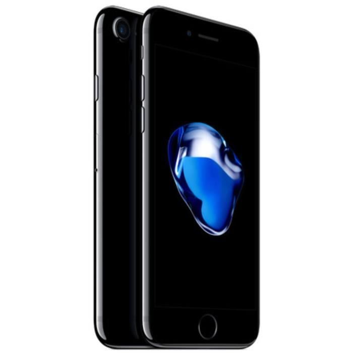 Top achat T&eacute;l&eacute;phone portable iPhone 7 128 Go Noir de jais Reconditionné - Comme Neuf pas cher