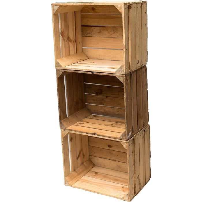 Caisse à fruits en bois vintage. caisse de pommes vintage, vieille caisse de verger, boîte de fruits, boîte de rangement en bois vintage, caisse de ferme, caisse recyclée - France Caisse à fruits en bois vintage. caisse de pommes vintage, vieille caisse de verger, boîte de fruits, boîte de rangement en bois vintage, caisse de ferme, caisse recyclée - France
