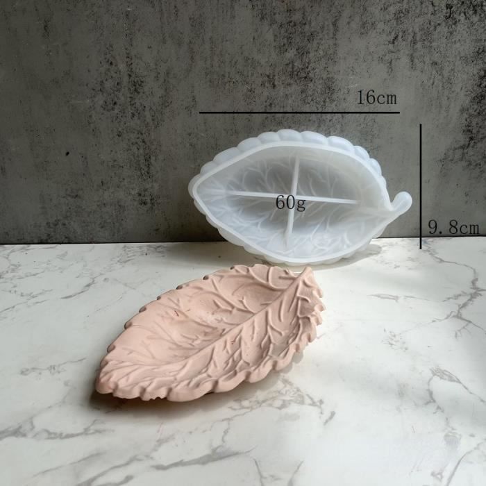 Moules En Silicone Pour Pots De Rangement & Bougeoirs - 4 Pièces Avec Couvercles, Pour Ciment, Résine, Plâtre (DIY)