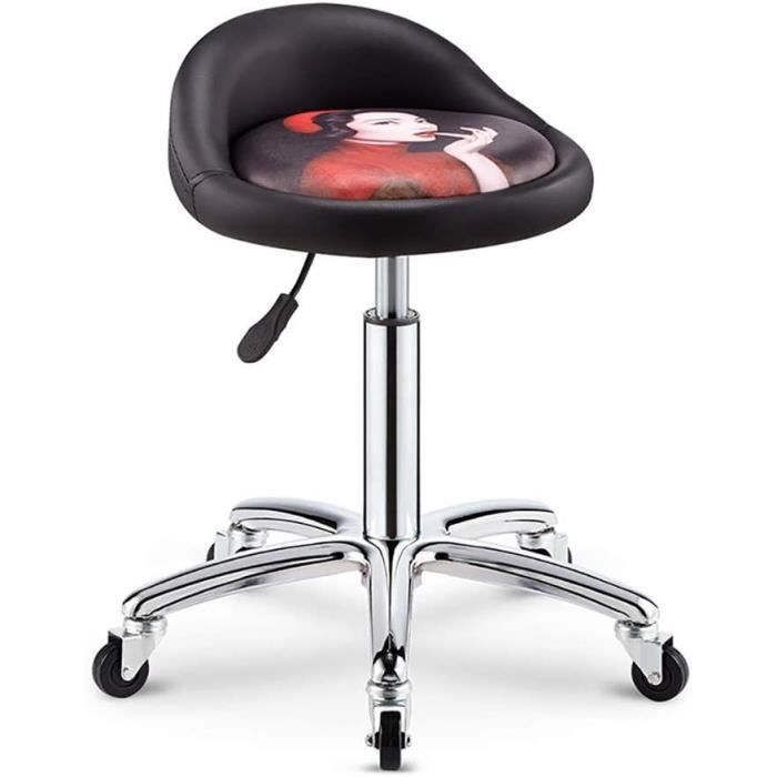 Acheter Petit tabouret de poulie de sol rond pédicure tabouret de