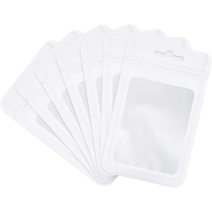 Sacs Refermables Anti-odeur Noir - Lot De 50, Taille 110x170 Mm (fond 30x2 Mm), En Aluminium