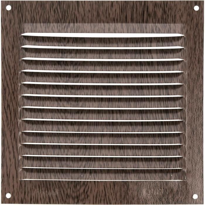 Grille de ventilation carrée en Aluminium | Grilles d'aération pour ...