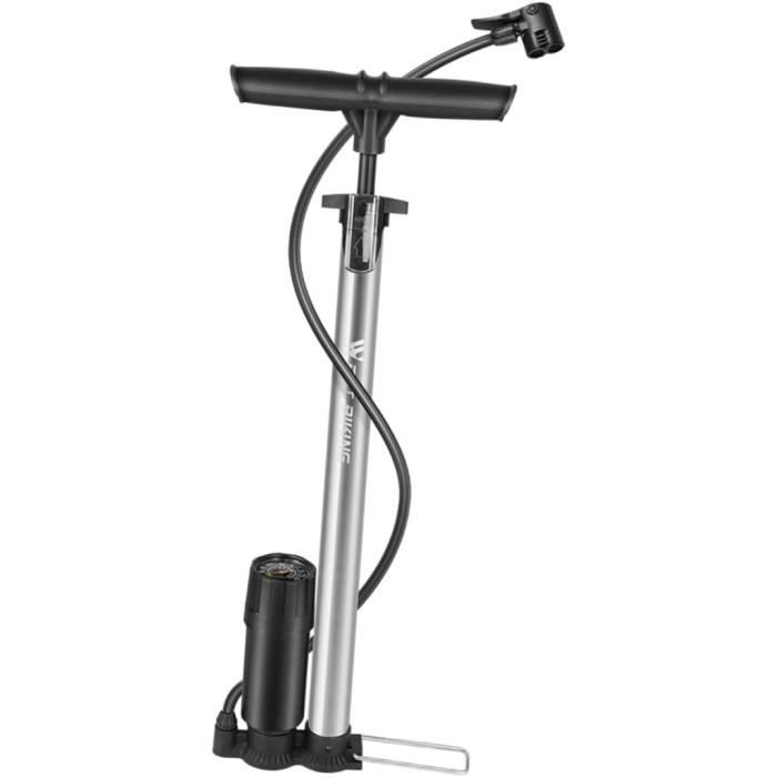 Gonfleur Pompe à Pied Pompe à Vélo Portable Pompe à Pneu De Voiture Pompe VTT Vélos BMX Pompe à