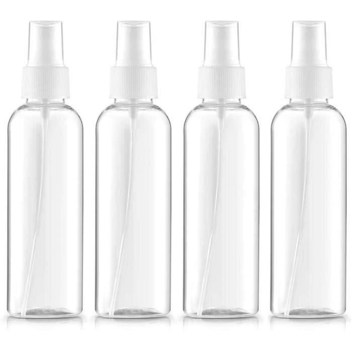 20 Pcs Flacon Spray Vide 100ml Vaporisateur Fine Brume de Voyage Bouteille  Transparent en Plastique Contenant Liquide pour Cosmétiqu - Cdiscount Au  quotidien