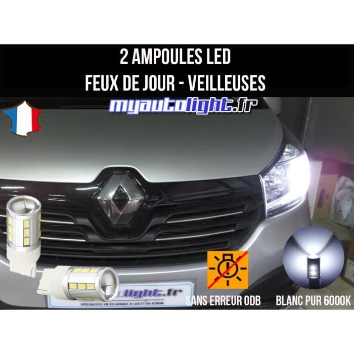 PACK LED Feux De Position Avant Renault Clio 3