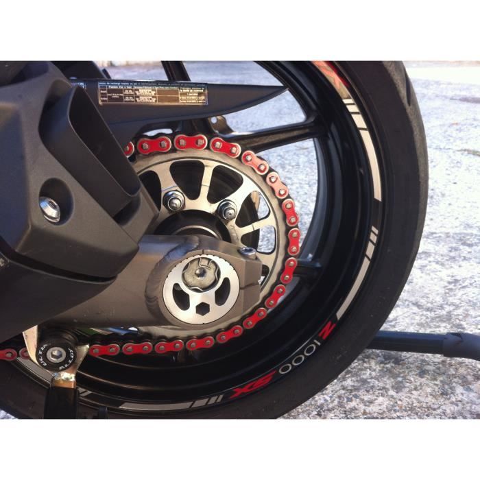 Stickers Z-1000 Z 1000 Sticker Autocollant Autocollants, BLEU ROYAL KAWASAKI Z1000 KIT Liserets de jante MOTO KAWA