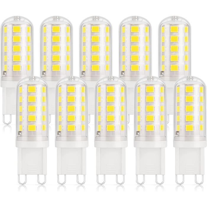 NXYXDiCUNO Ampoule LED G9 blanc froid 6000K, 3W équivalen 40W halogène
