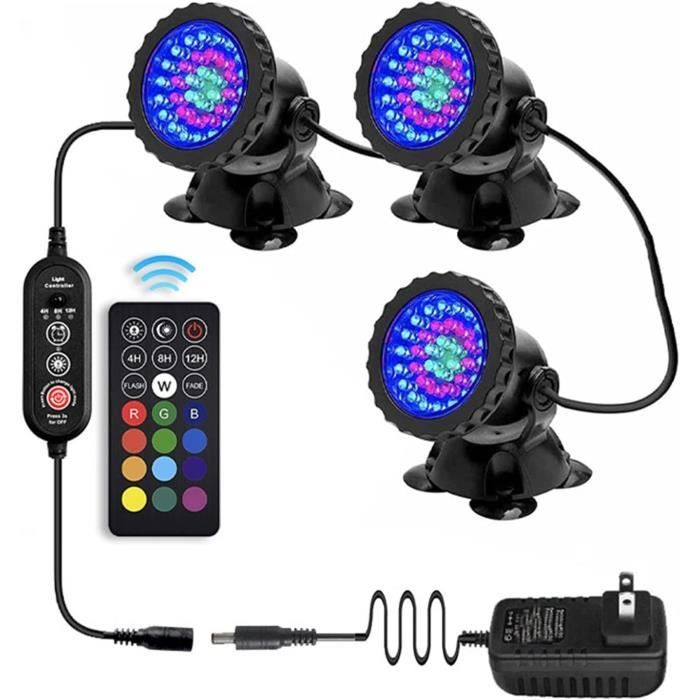 Cube Lumineux LED - Éclairage Jardin Extérieur - 30x30x30 Cm - 16 Couleurs - Télécommande - Étanche IP65