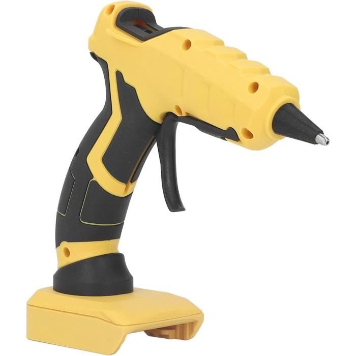 Pistolet à colle sans fil, kit de pistolet à colle chaude anti-brûlure ...