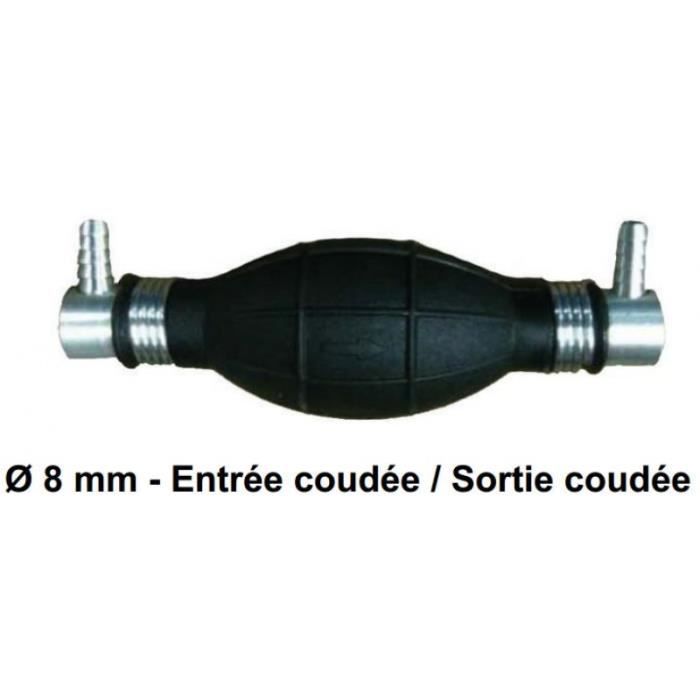 Pompe à Carburant Manuelle 6/8/10 Mm - Poire D'amorçage Pour Voiture, Bateau, Moteur Hors-bord - 13