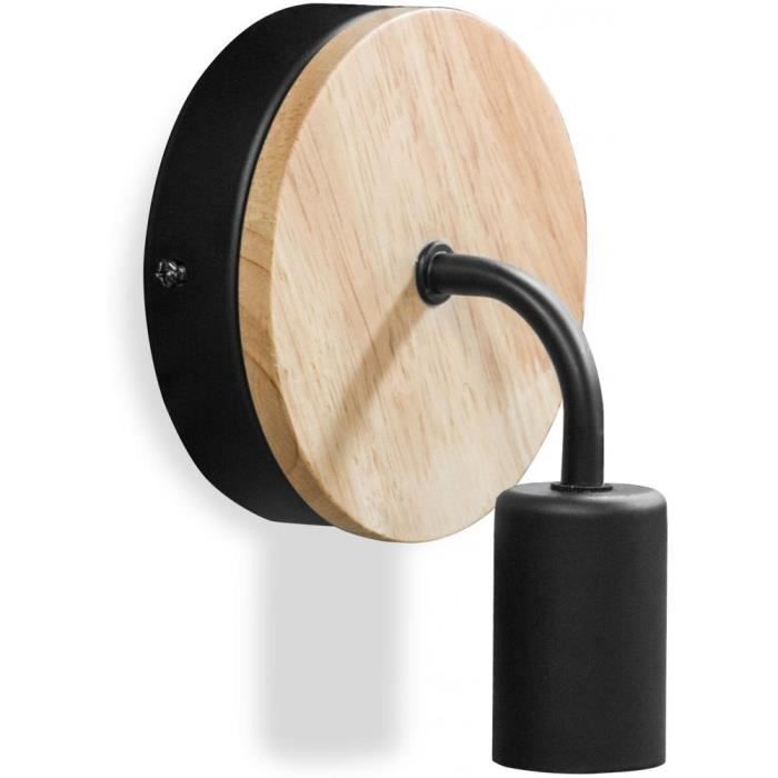 Applique murale de style scandinave - Bruno Noir