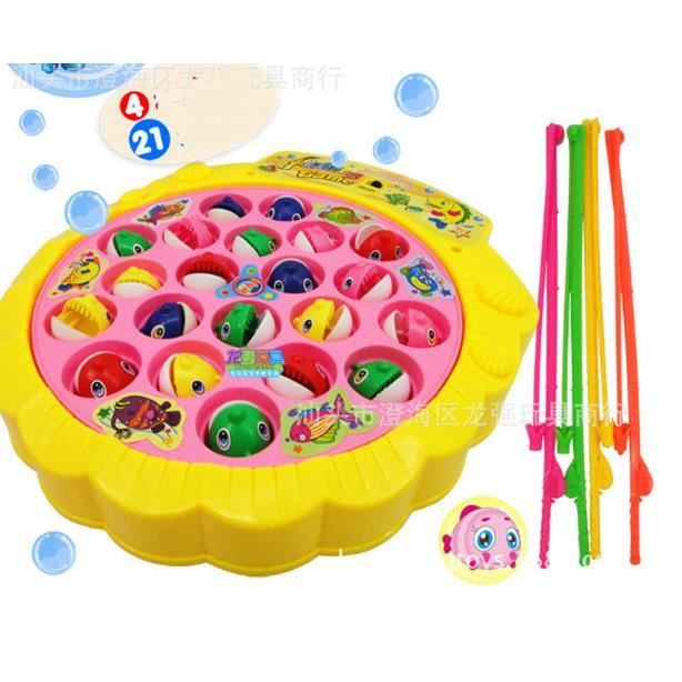 Peche a La Ligne Enfant Jeu Musical Jouet Jeux Educatif Poisson Canne à  Pêche Jeux de Societes Fille Garcon Enfants 3 4 5 6 Ans - Cdiscount Jeux -  Jouets