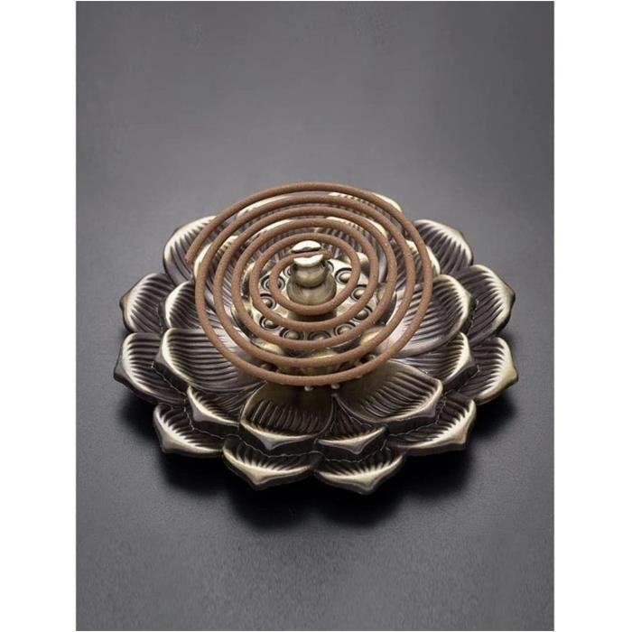 Bol De Brûleur D'Encens À Refoulement, Porte-Encens Lotus Encensoir À