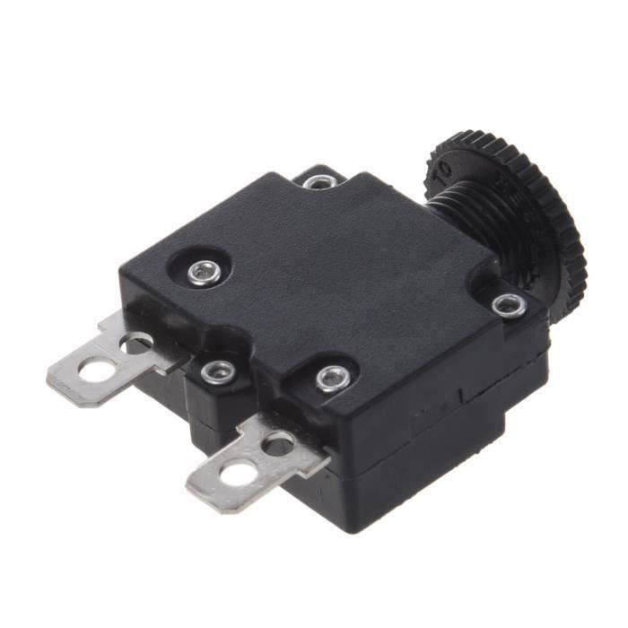 Compresseur air Disjoncteur 10A Courant de surcharge Protection d/'écran Lot de 2