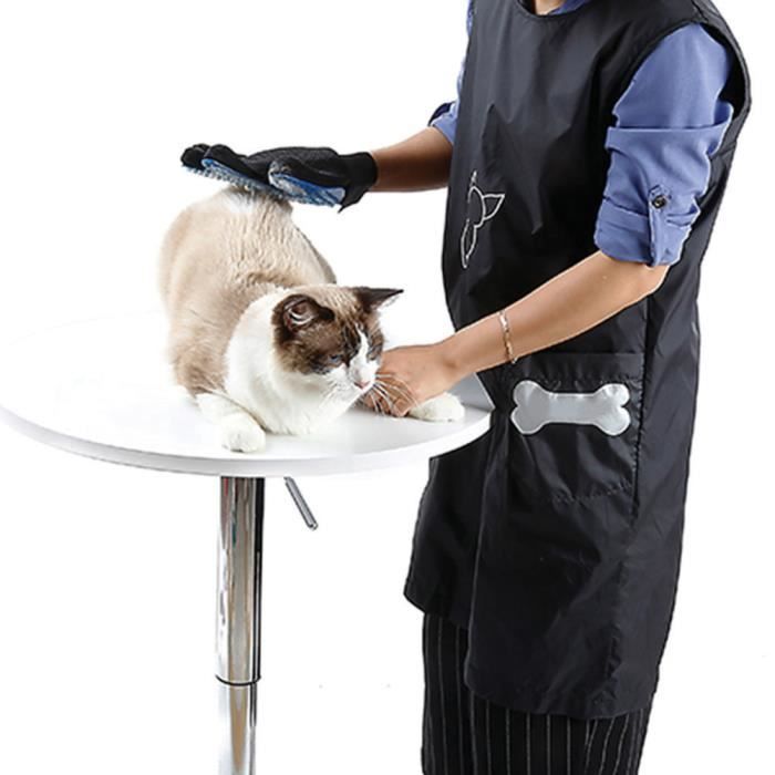 L Gilet Tablier Pour Toilettage Chien Chat Hydrofuge En Nylon Cdiscount Maison