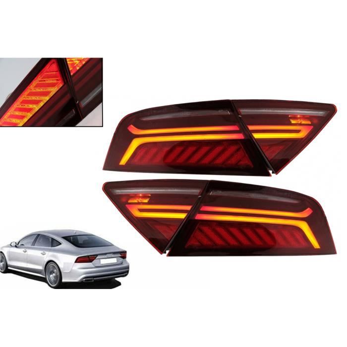 Pour Audi a7 s7 2011-Adaptateur pour DEL Facelift Feux arrières Clignotants dynamiques Pour Audi a7 s7 2011-Adaptateur pour DEL Facelift Feux arrières Clignotants dynamiques