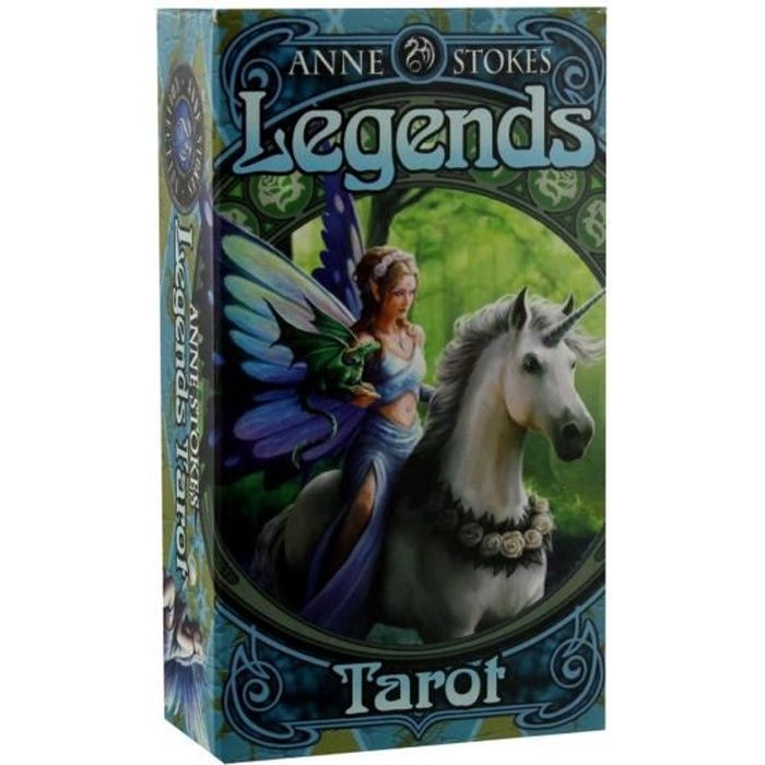 JEU DE TAROT DIVINATOIRE ANNE STOKES LEGENDS, Jeux de société / cartes