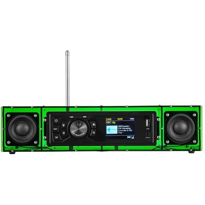 Kits Radio FMDab Do It Yourself (DIY) avec Coque en Acrylique