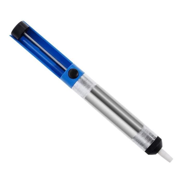 Pompe à desouder, outil de désoudage, super aspiration, aspirateur de soudure, outil de retrait soudure, avec 1 bus silicone (150 mm) | Leroy Merlin Pompe à desouder, outil de désoudage, super aspiration, aspirateur de soudure, outil de retrait soudure, avec 1 bus silicone (150 mm) | Leroy Merlin