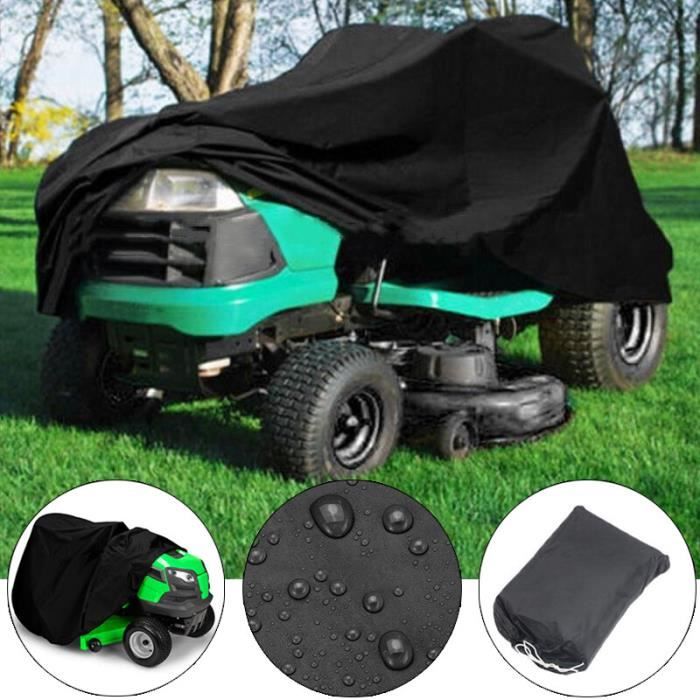 Housse De Protection Grizzly Tools Pour Tondeuse Bosch Rotak 32 - Noire Résistante Aux Intempéries
