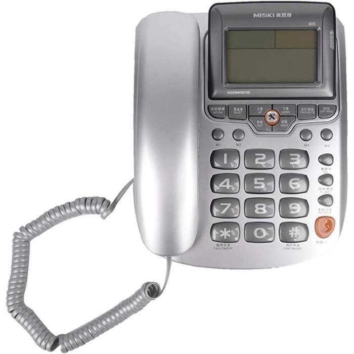 Téléphone Fixe Rétro Téléphone Fixe Fixe Téléphone Professionnel Appel