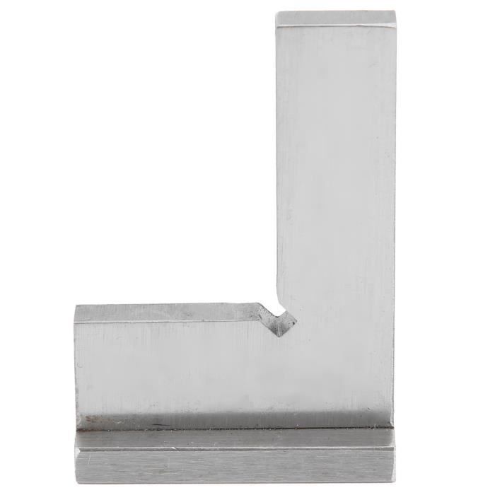 Équerre De Charpentier En Acier Inoxydable 500x250 Mm - Angle Droit 90°, Double Face Graduée, Pour Mesurage Précis