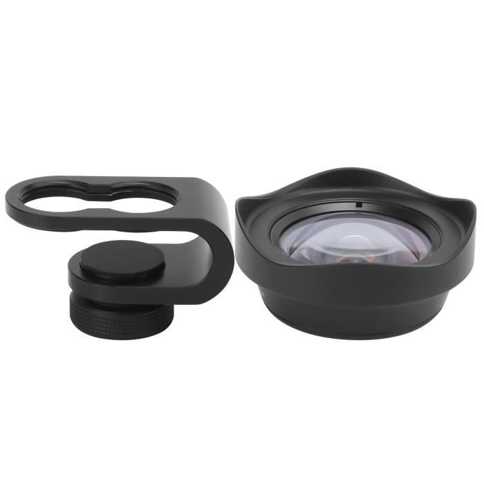 Kit Objectifs 3 En 1 Pour Smartphone - Grand Angle 120°, Fisheye 210°, Macro 25X - Universel - Alliage Et Verre