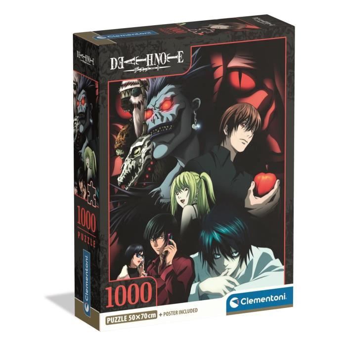CLEMENTONI Compact 1000 pièces Death Note
