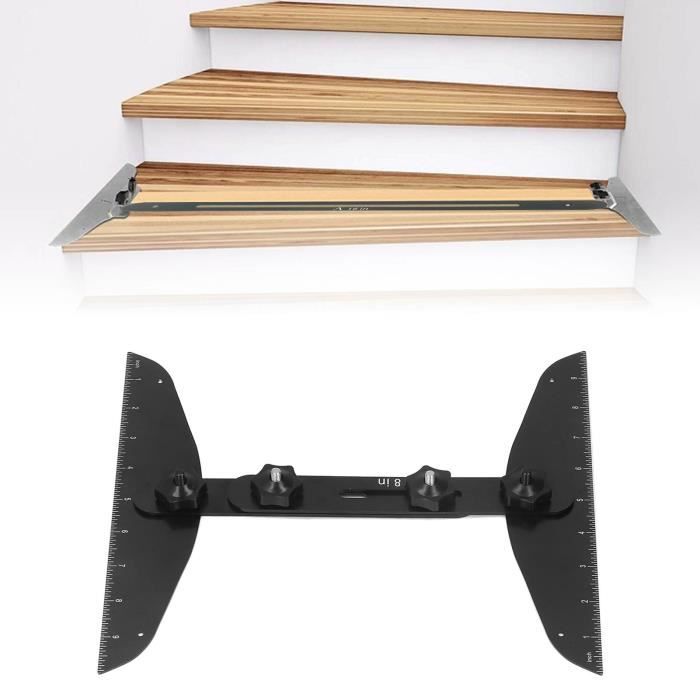 Focket Gabarit De Marche D'escalier En Alliage D'aluminium Avec