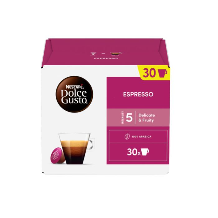 DOLCE GUSTO ESPRESSO 3 boites - 90 capsules DOLCE GUSTO ESPRESSO 3 boites - 90 capsules