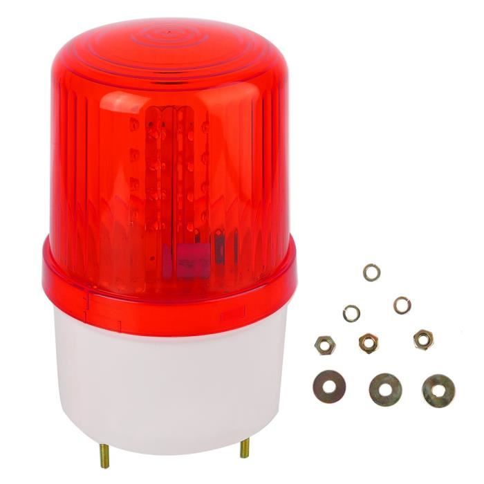 TE Voyant D'avertissement à LED éclairage Voyant De Secours D'urgence D'alarme Solaire Alerte