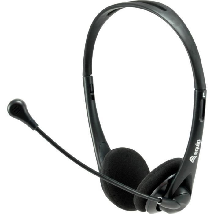 Casque - Equip - 245305 - On-Ear - Filaire - USB - Noir