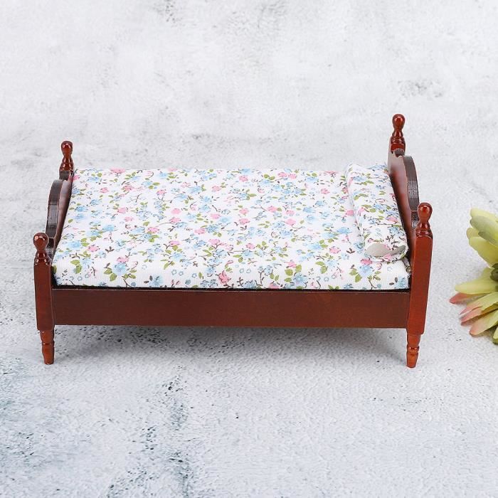 Accessoire Poupée Cuisine Évier Miniature 1:12 En Bois Pour Maison De Poupée – Accessoire Cuisine Meublée Style Pin