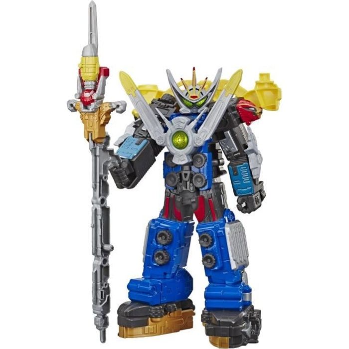 Mighty Morphin Power Rangers construire un Megazord Legacy jaune RANGER LOOSE