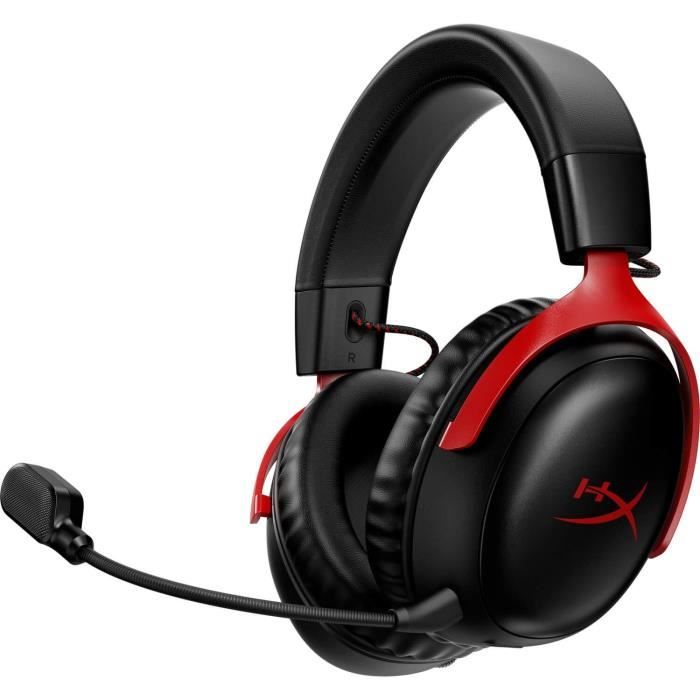 Le HyperX Cloud III Wireless est un nouveau chapitre dans la légende du casque Cloud II. Cette nouvelle évolution sans fil est développée sur les fondements du Cloud II Wireless, tout en intégrant une technologie améliorée et une esthétique inédite et ambitieuse.