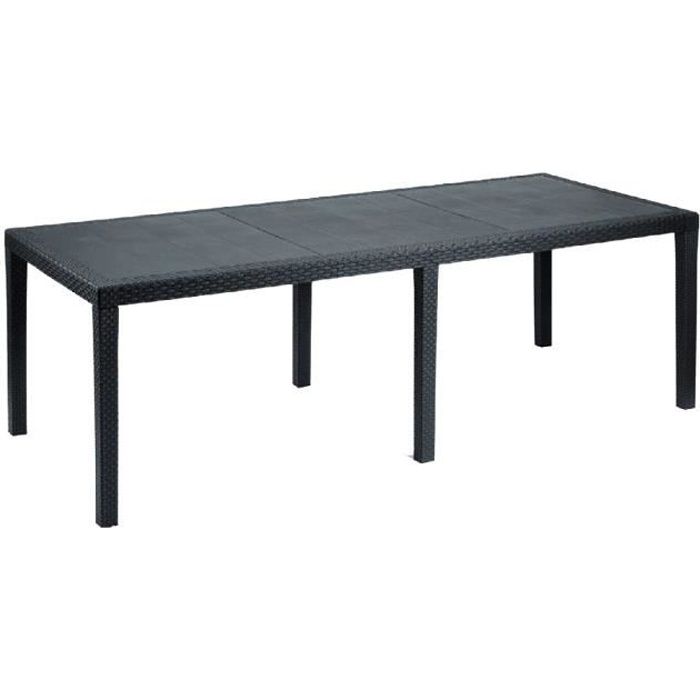 Enne Palstica – Pied De Parasol Lourd En Polyéthylène – 44 X 44 Cm – Couleur Anthracite