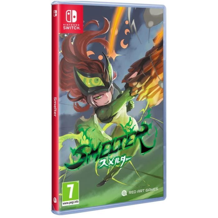 Jeu Smelter Nintendo Switch Aventure stratégie en temps réel Capacités uniques Graphismes pixel art