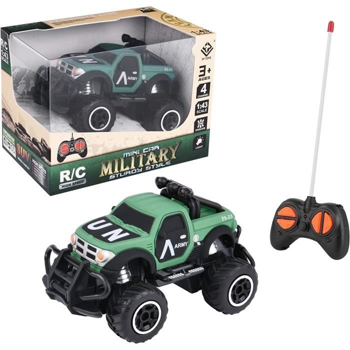 Voiture Télécommandée Cadeau Enfant 5 ans-10 Ans Enfant Camions  Radiocommandés Voiture Grande Vitesse RC Vert - Cdiscount Jeux - Jouets