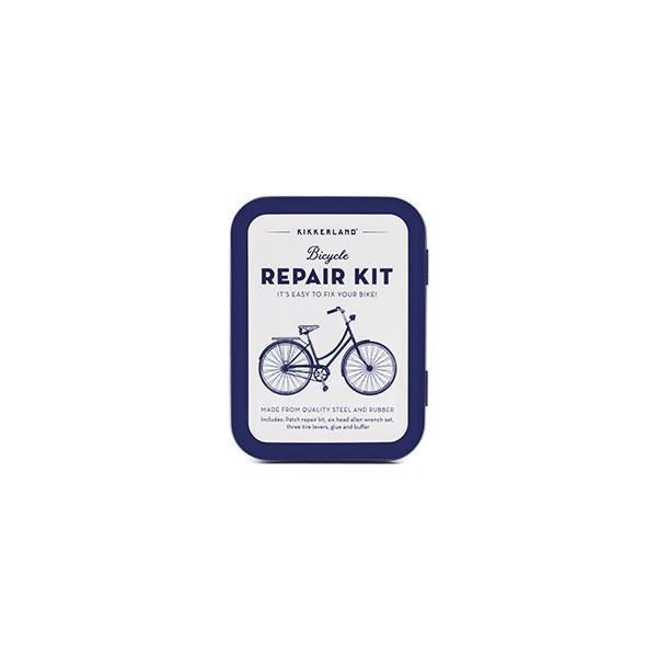 Kikkerland - Kit Deluxe de Réparation pour Vélo