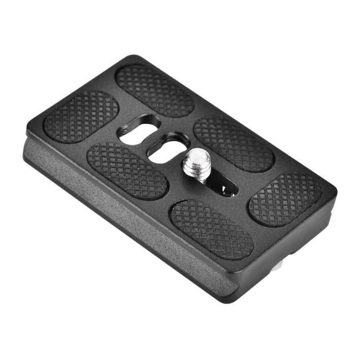Plaque De Dégagement Rapide Universelle En Alliage D'aluminium CNC - Compatible Arca, Benro, Manfrotto, Etc. - Vis 1/4" - Antidérapante Et Robuste - 6
