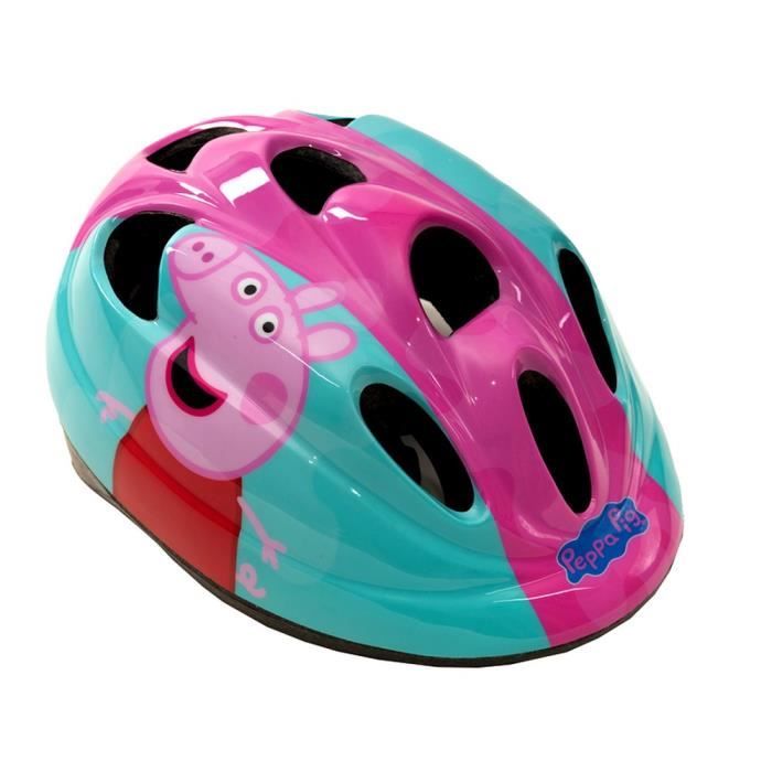 Casque de vélo Peppa Pig pour enfant - Marque - Modèle - Fille - Garantie 2 ans - Rose