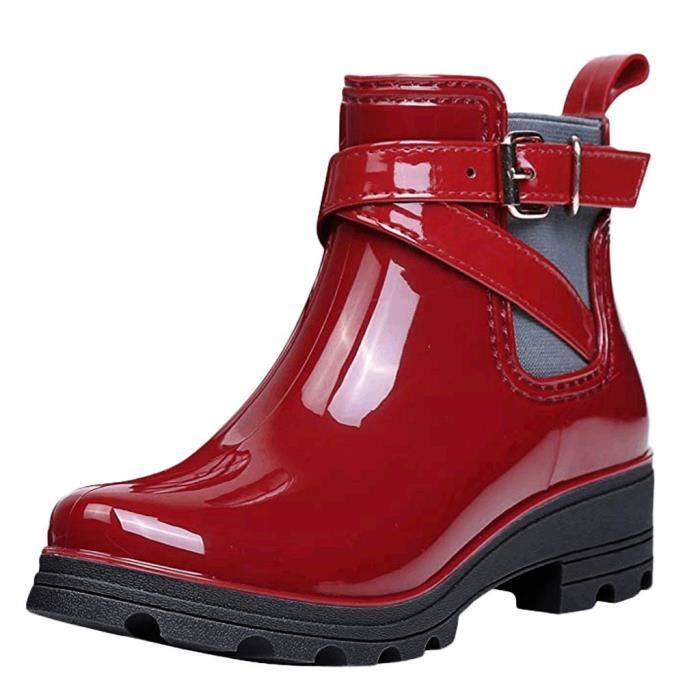 botte de pluie courte femme