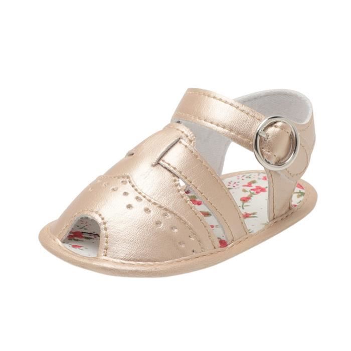 Sandales Bébé Pré-marché Chaussures 23 Mode Percé Bébé Été Prewalker Sandales Crèche Antidérapant Doux Chaussures Bébé Sandales Garçon 28, Z2 Blanc., 20.5 EU Sandale Bebe
