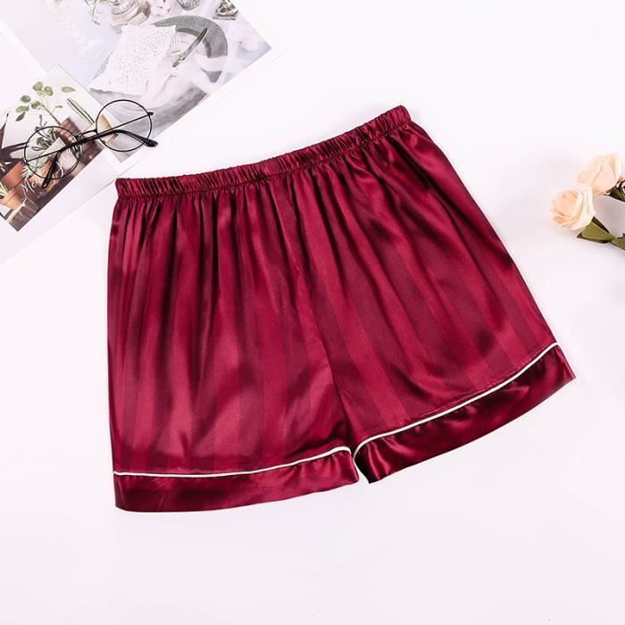 Short De Pyjama Kawaii Pour Femme - Court Et Confortable - Short De Sommeil Pour Femme - Mignon Et Décontracté - Pour La Maison - Pour Femme - Doux - Pour La