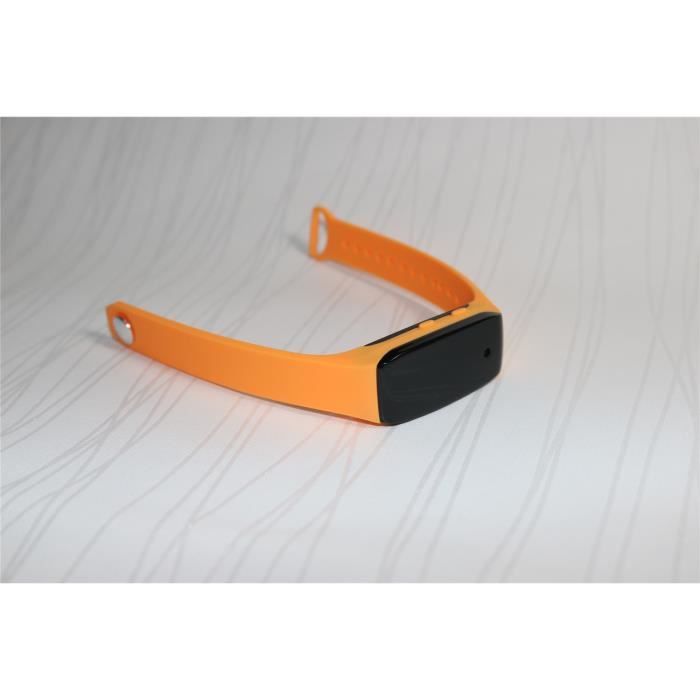 OHP Cam ra espion bracelet avec cam ra HD 1080p orange