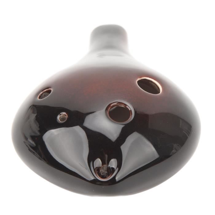 Omabeta Flûte Ocarina Alto C 6 trous Flûte Ocarina en céramique, 6
